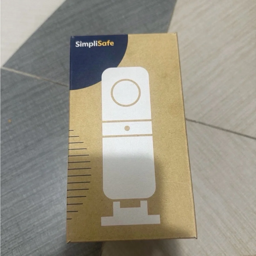 SimpliSafe Camera Installation Guide with Yellow Highlight